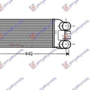 044706200 Peugeot Partner 2002-2008 | Ψυγείο Intercooler