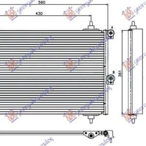 050906410 Citroen Berlingo 2002-2008 | Ψυγείο A/C