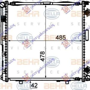 051406340 Mercedes-Benz E-Class 1985-1992 | Ψυγείο Νερού