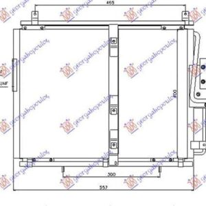 051806410 Mercedes-Benz E-Class 1993-1995 | Ψυγείο A/C