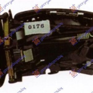 052007472 Mercedes-Benz C-Class 2000-2003 | Καθρέπτης Ηλεκτρικός Αριστερός