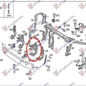 052100272 Mercedes-Benz CLC-Class 2001-2008 | Φανοστάτης Εμπρός Αριστερός