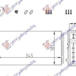 052606500 Mercedes-Benz Sprinter 1995-2006 | Ψυγείο Καλοριφέρ