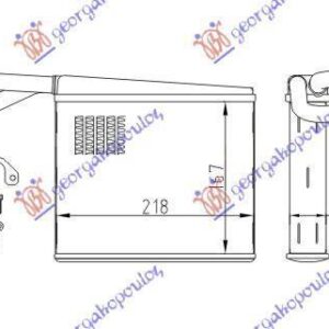 052606510 Mercedes-Benz Sprinter 1995-2006 | Ψυγείο Καλοριφέρ