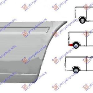 052608461 Mercedes-Benz Sprinter 1995-2006 | Γωνία Φτερού Πίσω Δεξιά