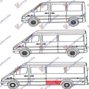 052608482 Mercedes-Benz Sprinter 1995-2006 | Γωνία Φτερού Πίσω Αριστερή