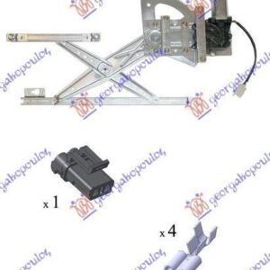 011507051 Honda Civic Liftback 1996-1999 | Γρύλος Ηλεκτρικός Εμπρός Δεξιός