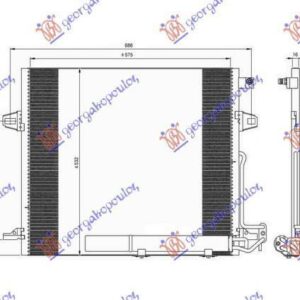 535006400 Mercedes-Benz R-Class 2006-2010 | Ψυγείο A/C