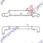 018706210 Mercedes-Benz E-Class 1999-2002 | Ψυγείο Intercooler