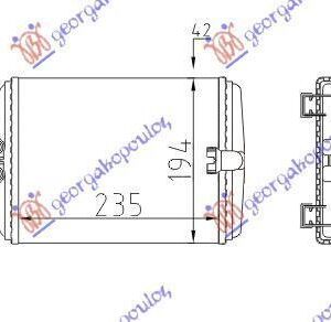 053206500 Mercedes-Benz E-Class 1996-1999 | Ψυγείο Καλοριφέρ