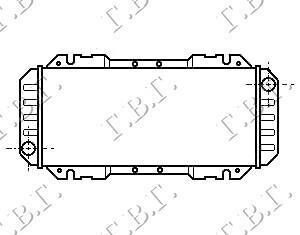 053506320 Ford Escort 1981-1986 | Ψυγείο Νερού