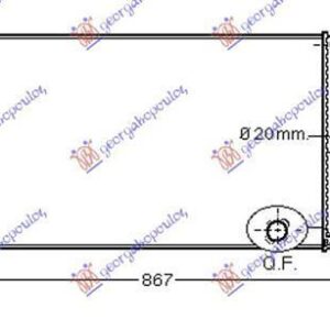 053906320 Mercedes-Benz Sprinter 2006-2013 | Ψυγείο Νερού