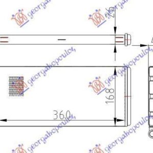 053906500 Mercedes-Benz Sprinter 2006-2013 | Ψυγείο Καλοριφέρ