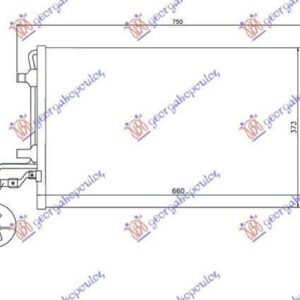 854106410 Volvo C30 2010-2013 | Ψυγείο A/C Βενζίνη/Πετρέλαιο