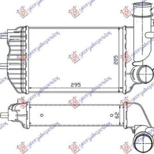 080306200 Peugeot Boxer 2002-2006 | Ψυγείο Intercooler