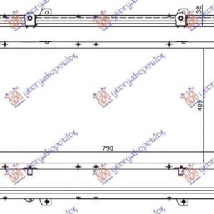 042506300 Fiat Ducato 1994-2002 | Ψυγείο Νερού Βενζίνη/Πετρέλαιο