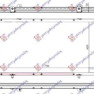 080306310 Peugeot Boxer 2002-2006 | Ψυγείο Νερού Βενζίνη/Πετρέλαιο