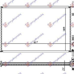 056906305 Ford Mondeo 1996-2000 | Ψυγείο Νερού