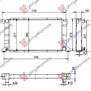 056206310 Ford Transit 1992-1995 | Ψυγείο Νερού