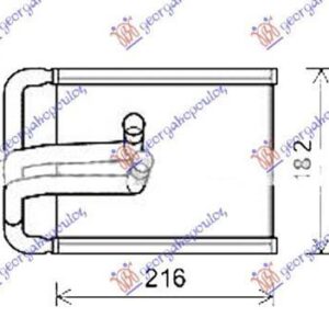 027606510 Kia Sportage 2004-2008 | Ψυγείο Καλοριφέρ