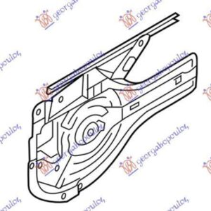 056807051 Hyundai Tucson 2004-2010 | Γρύλος Ηλεκτρικός Πίσω Δεξιός