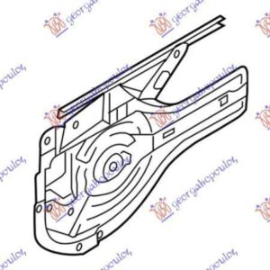 056807052 Hyundai Tucson 2004-2010 | Γρύλος Ηλεκτρικός Πίσω Αριστερός