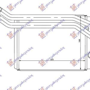 057006500 Hyundai Santa Fe 2000-2005 | Ψυγείο Καλοριφέρ