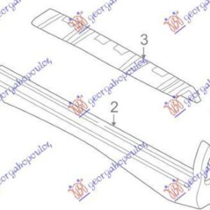 057009002 Hyundai Santa Fe 2000-2005 | Βάση Μαρσπιέ Αριστερή