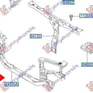 057200225 Hyundai Matrix 2001-2008 | Μετώπη Εμπρός