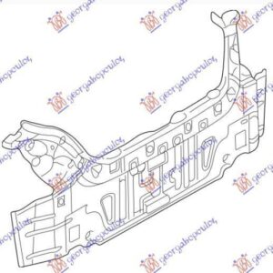 057702070 Hyundai Coupe 2001-2007 | Ποδιά Πίσω