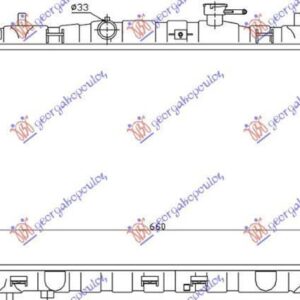 057906300 Hyundai Elantra 2000-2004 | Ψυγείο Νερού