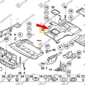 058200835 BMW 5 Series 1996-2002 | Ποδιά Μηχανής