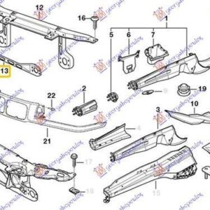 058900500 BMW 3 Series Sedan/Touring 1990-1998 | Τραβέρσα Ψυγείου