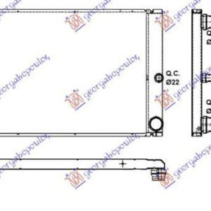 031506330 BMW 7 Series 2002-2008 | Ψυγείο Νερού