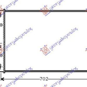 098406310 VW Bora 1998-2005 | Ψυγείο Νερού Βενζίνη/Πετρέλαιο