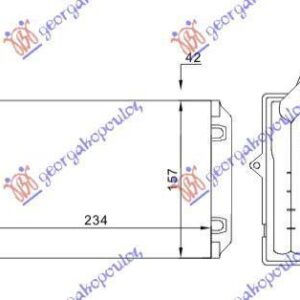 089506500 Citroen Berlingo 2008-2015 | Ψυγείο Καλοριφέρ