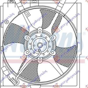 029106440 Mitsubishi Carisma 1996-2005 | Βεντιλατέρ