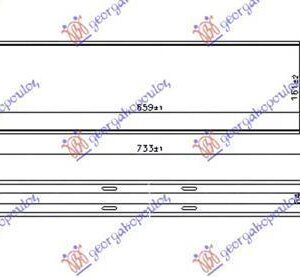 859006220 Volvo XC60 2013-2017 | Ψυγείο Intercooler