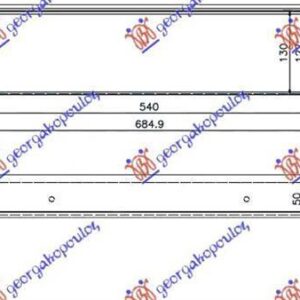 060406200 BMW 3 Series Sedan/Touring 1999-2002 | Ψυγείο Intercooler