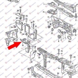 060800471 Audi 80 1986-1991 | Φανοστάτης Εμπρός Δεξιός