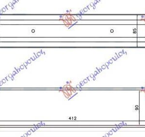 061906200 Ford Mondeo 2000-2007 | Ψυγείο Intercooler