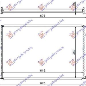 061906320 Ford Mondeo 2000-2007 | Ψυγείο Νερού