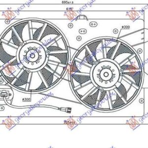 061906430 Ford Mondeo 2000-2007 | Βεντιλατέρ