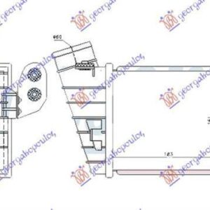 062006222 Audi A3 1996-2003 | Ψυγείο Intercooler Αριστερό