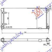 062906320 VW Jetta 1984-1991 | Ψυγείο Νερού Βενζίνη/Πετρέλαιο