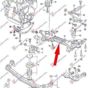 041400910 Seat Cordoba 1995-1997 | Γέφυρα Μηχανής