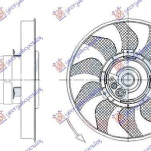 886006450 VW Transporter 1997-2003 | Βεντιλατέρ A/C