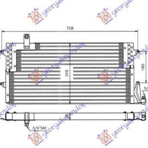 063706400 VW Passat 1993-1996 | Ψυγείο A/C