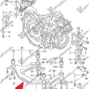 063900910 VW Passat 1997-2000 | Γέφυρα Μηχανής