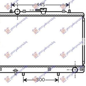 030306315-1 Mitsubishi L 200 1999-2001 | Ψυγείο Νερού